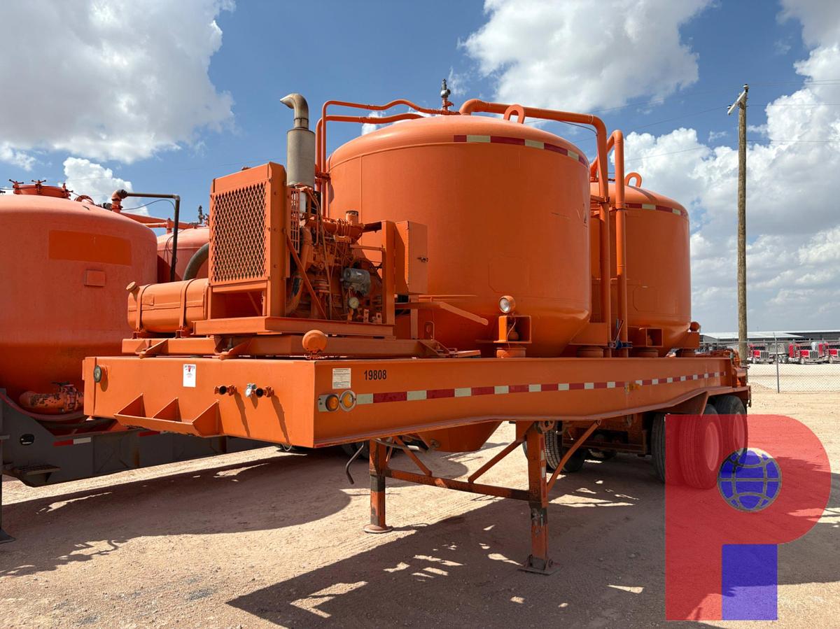Used 2001 ATOKA 28’ X 8’ T/A 2-POD DRY BULK CEMENT TRAILER