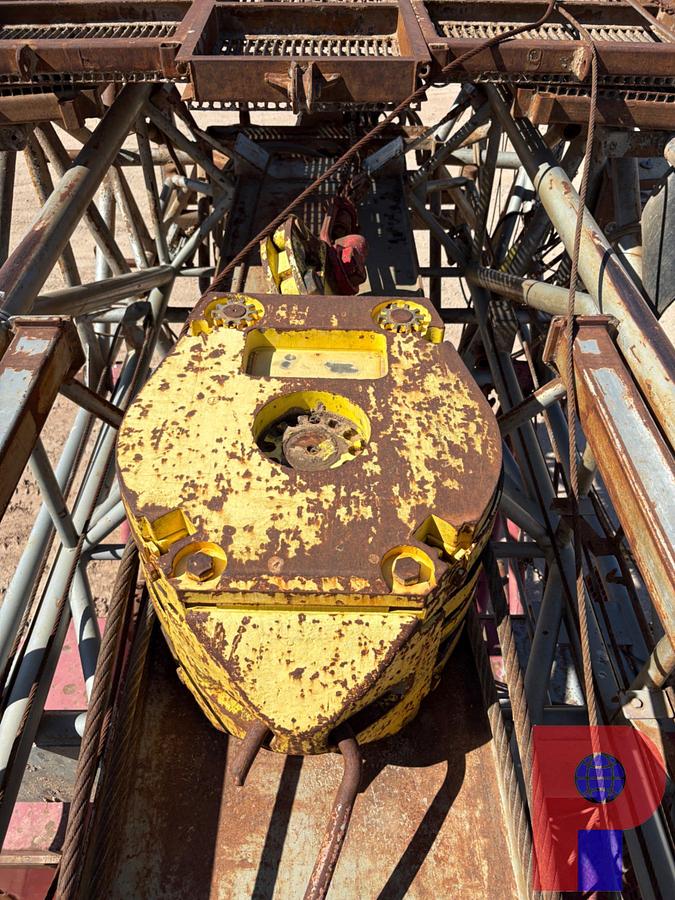 Used FRANKS EXPLORER III 1287 DD 4-AXLE WELL SERVICE RIG