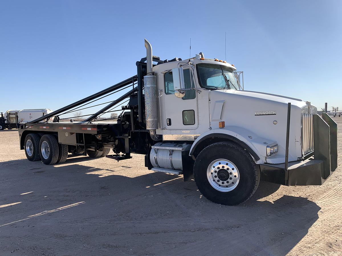 Used 2007 KENWORTH T800 T/A DAYCAB GIN POLE TRUCK
