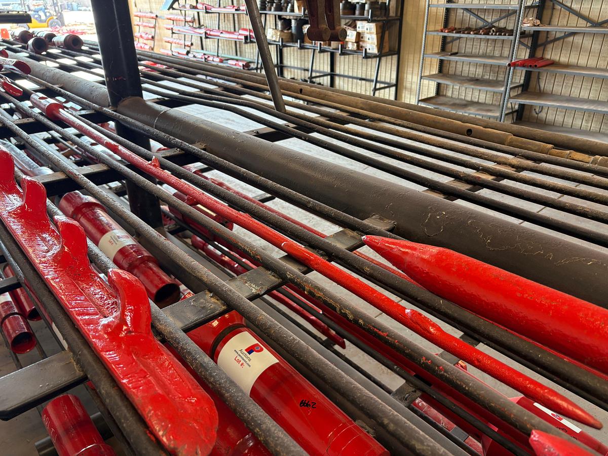 Used (2x$) wireline spears, 2-1/8” & 4-7/8”OD