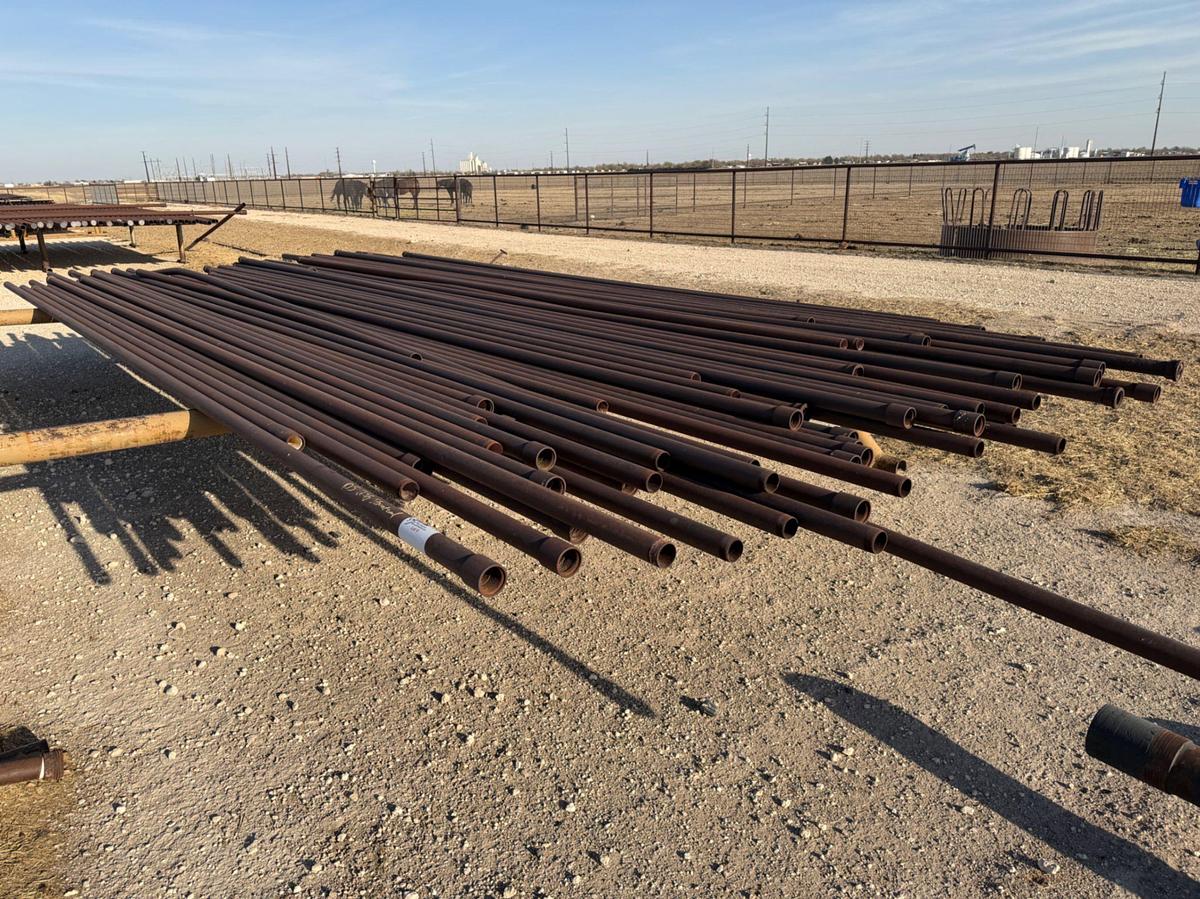 Used (105) jts of structural 2-3/8” pipe