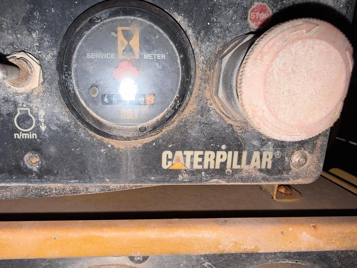 Used CATERPILLAR C15 14.6L  DIESEL ENGINE W/ RADIATOR, (INCOMPLETE)