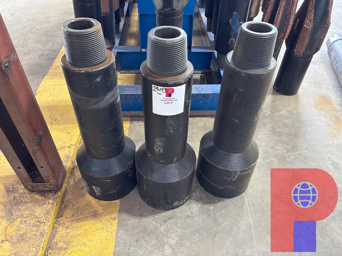 Used (3X$) (3) 12”OD BLANK MILL BODIES