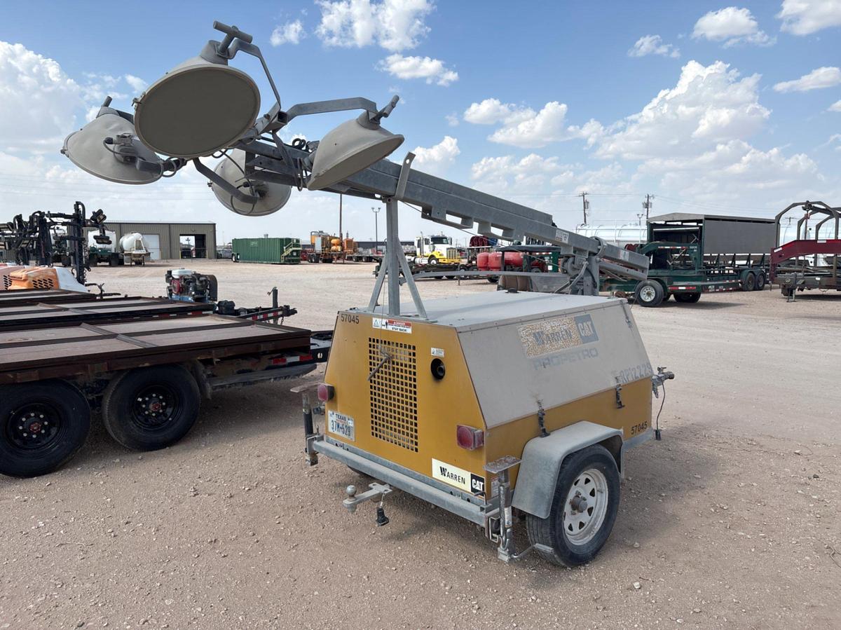Used Warren power systems WCW84MH s/a light tower