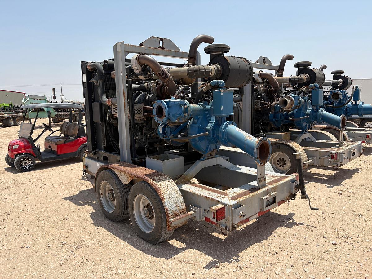 Used 2019 RWN PUMP & FABRICATION PIONEER 6 X 8 WATER TRANSFER PUMP TRAILER