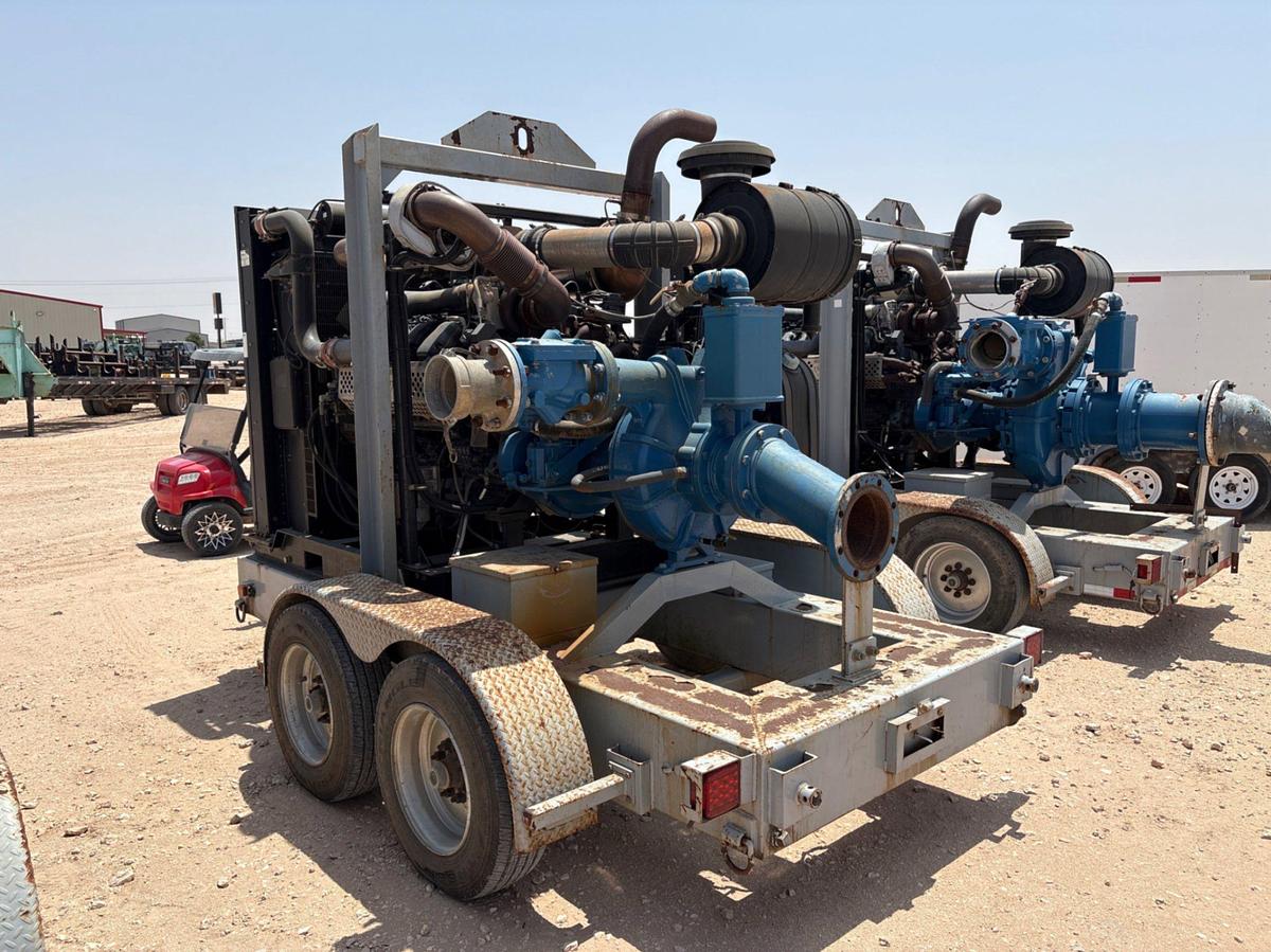 Used 2019 RWN PUMP & FABRICATION  PIONEER 6 X 8 WATER TRANSFER PUMP TRAILER