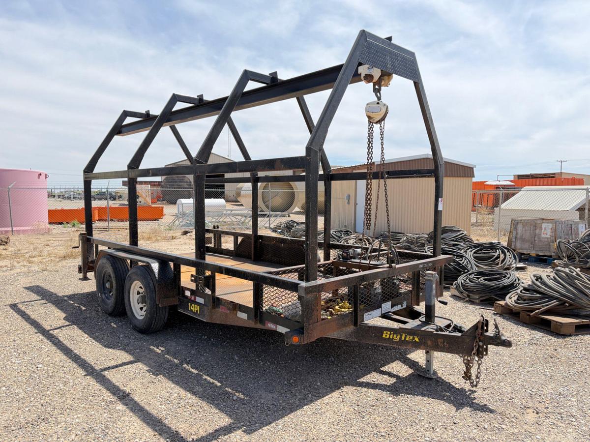 Used 2012 Big Tex 16’ Monorail Trailer
