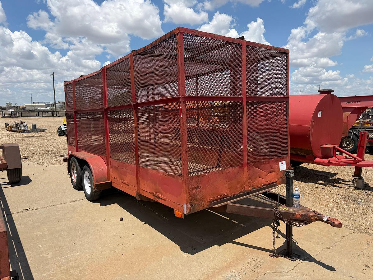 Used Shopbuilt 16’ t/a Trash Trailer
