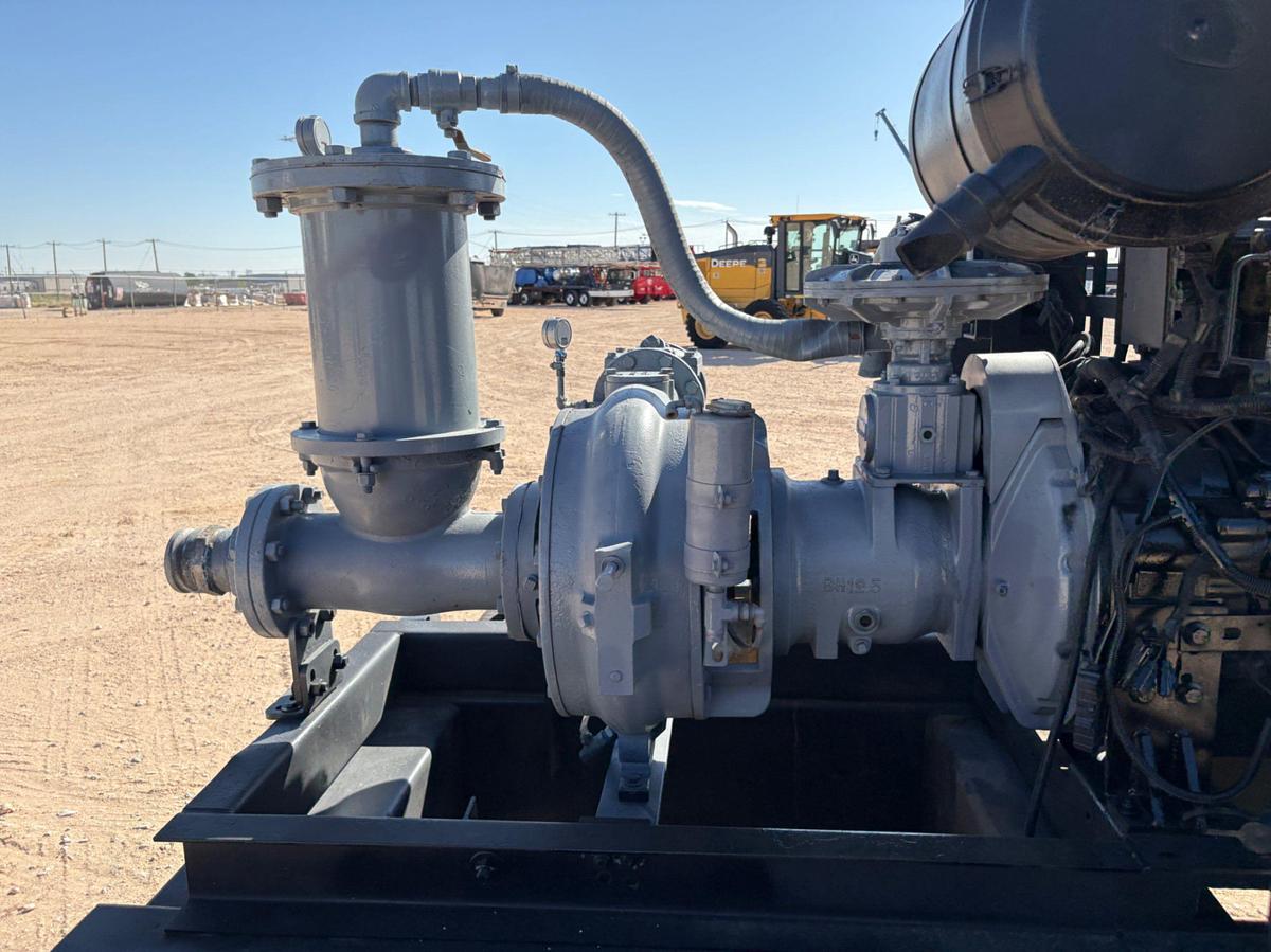 Used Pioneer prime series 6X4X17 cent pump mtd on t/a bumper pull trailer