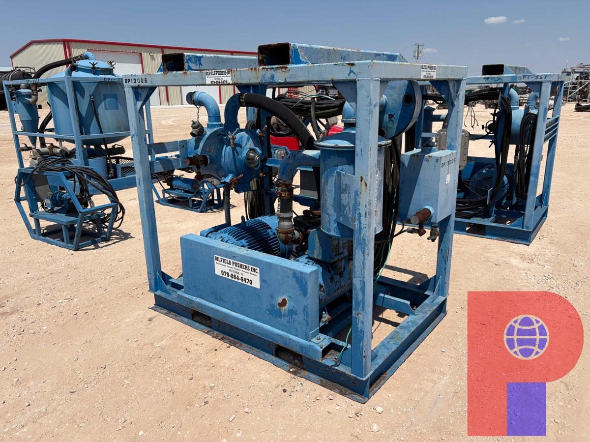 Used NATIONAL VACUUM EQUIPMENT 30HP PORTABLE VACUUM UNIT