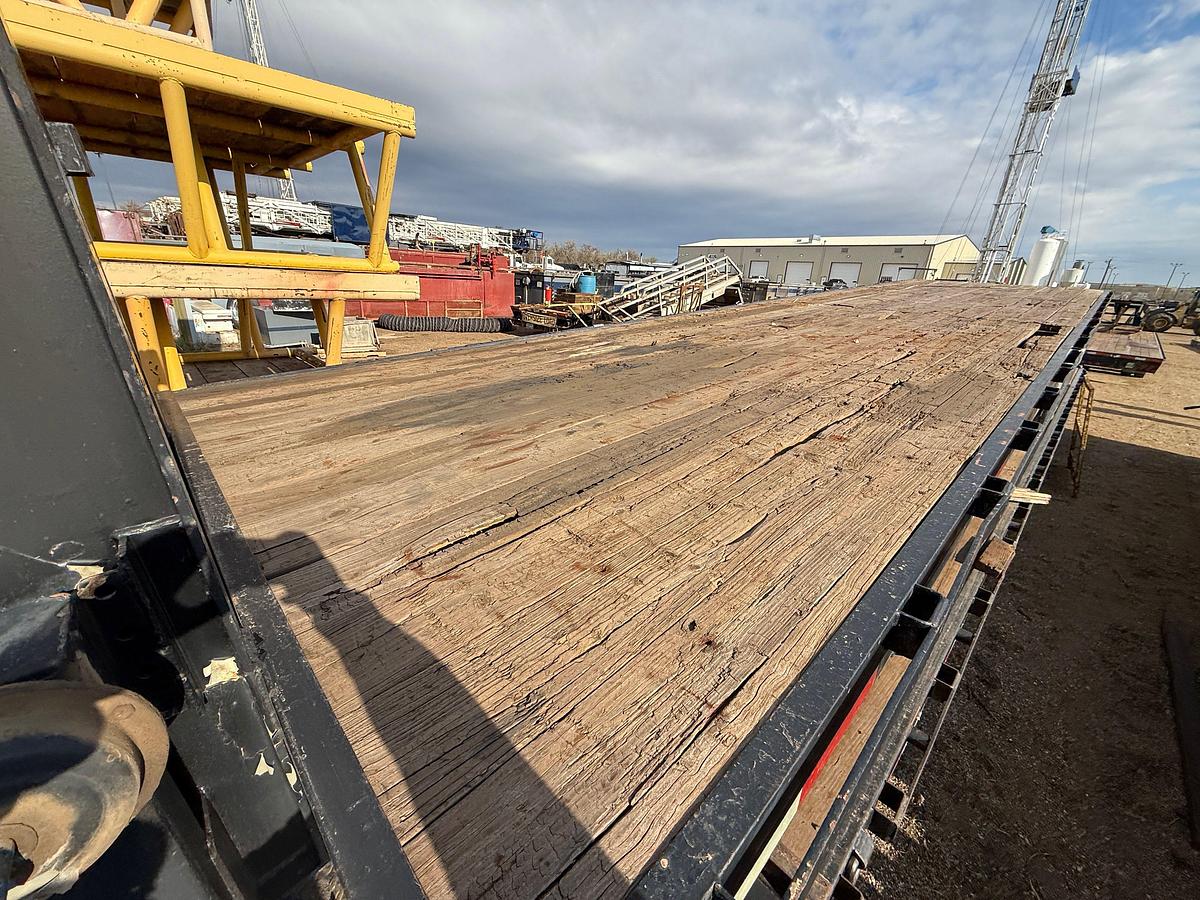 Used 1997 THIBS 32’ X 96” DUAL T/A GOOSENECK TRAILER