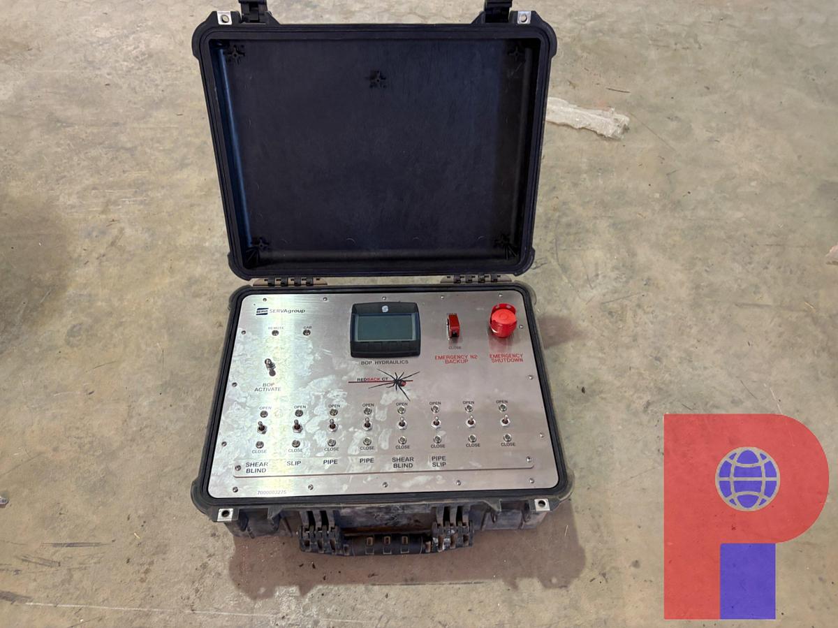 Used SERVA HYDRAULIC BOP REMOTE CONTROL
