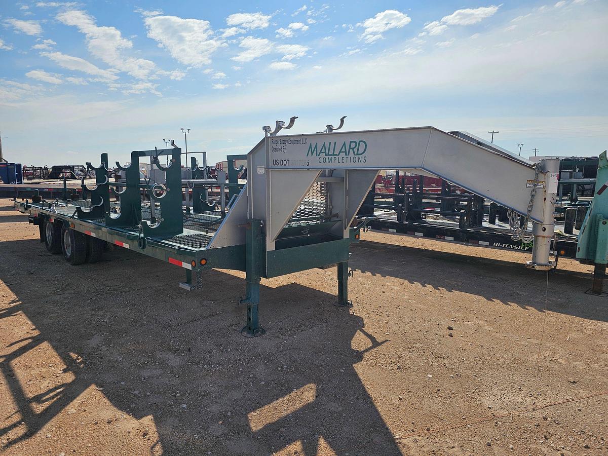 Used 2019 TOP HAT TRAILERS 28’ X 102” T/A GOOSENECK WIRELINE TOOL TRAILER