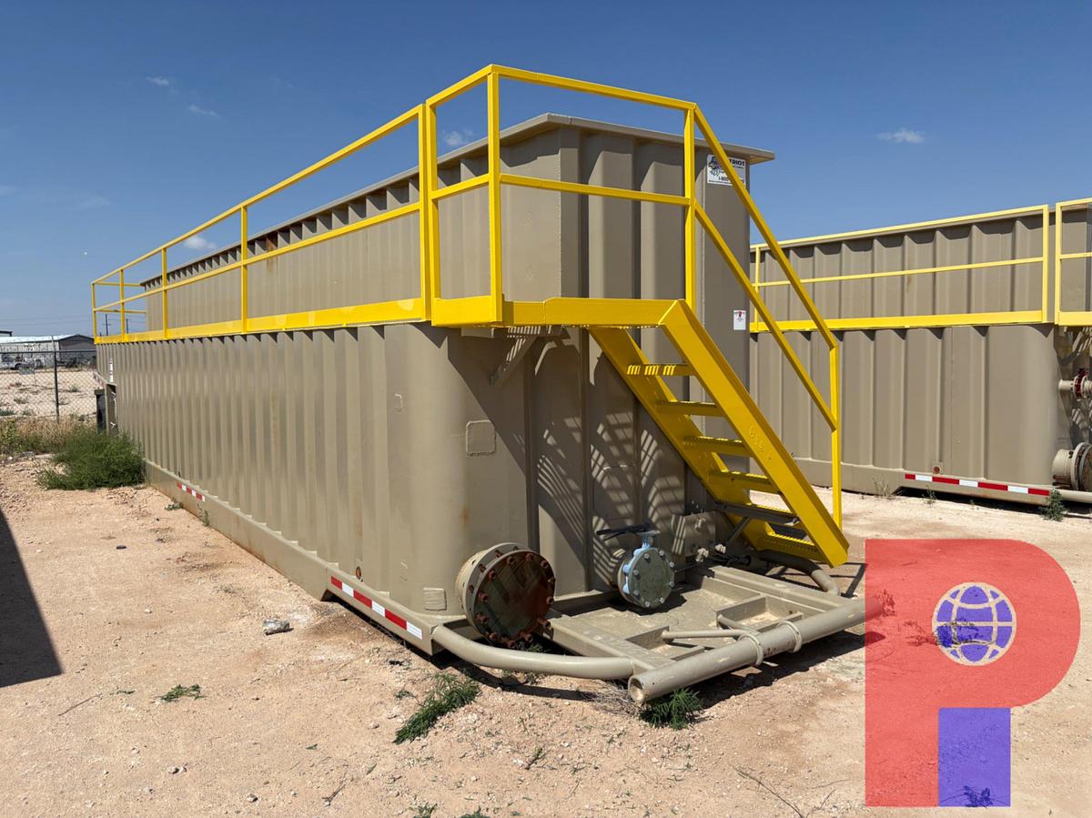 Used 42’L X 8.5’W X 9.5’H S/A OPEN TOP FRAC TANK