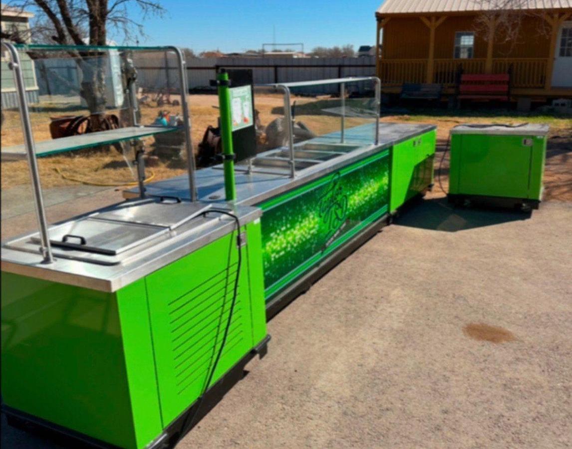 Used Vollrath 4-piece concession stand