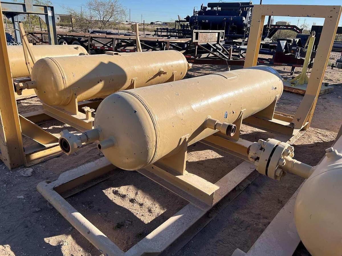 Used SHALE PRODUCTION 24” X 8’ 3000 PSI CYCLONIC SAND SEPARATOR