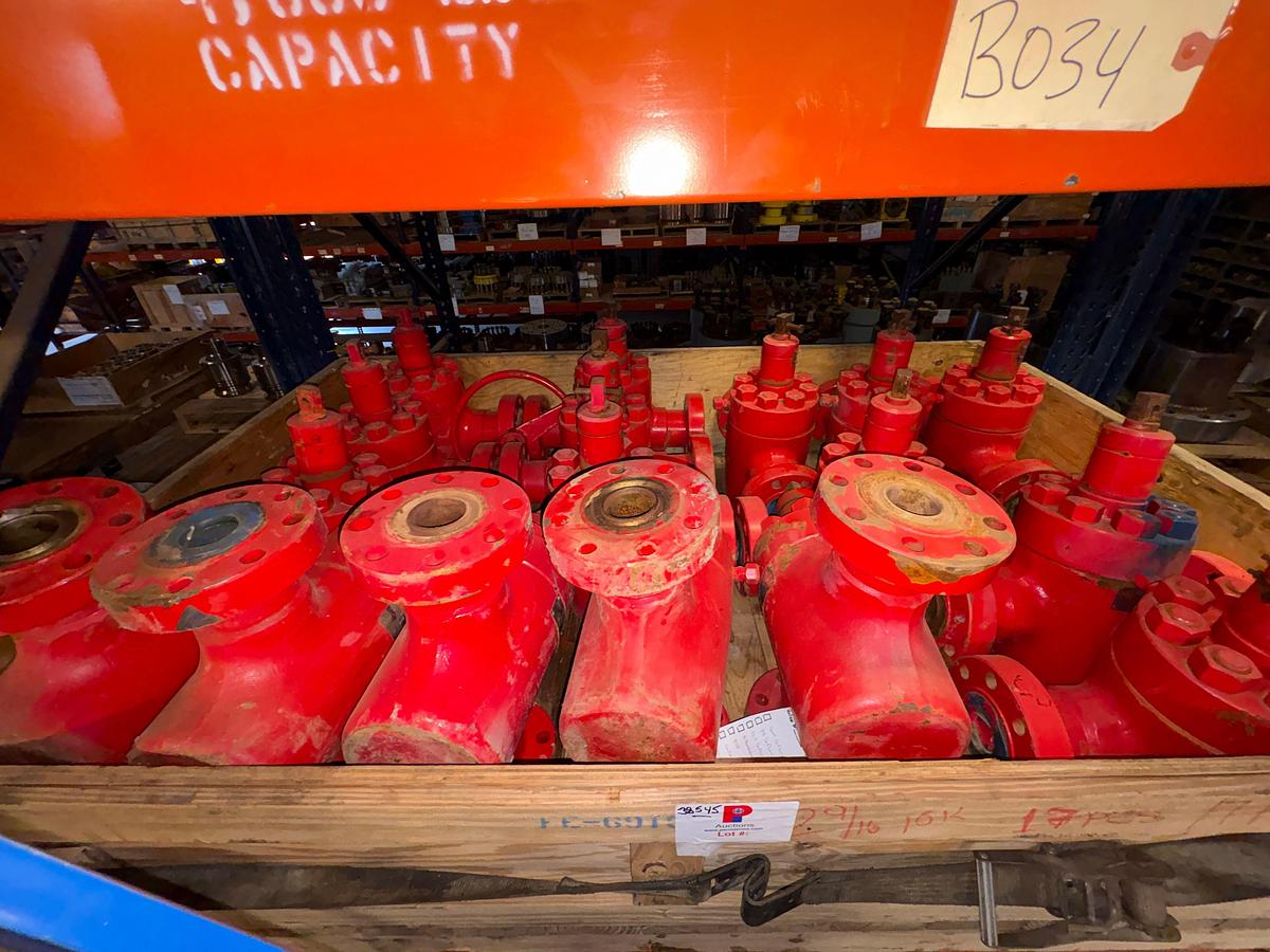 Used (17x$) 2-9/16” 10k gate valves