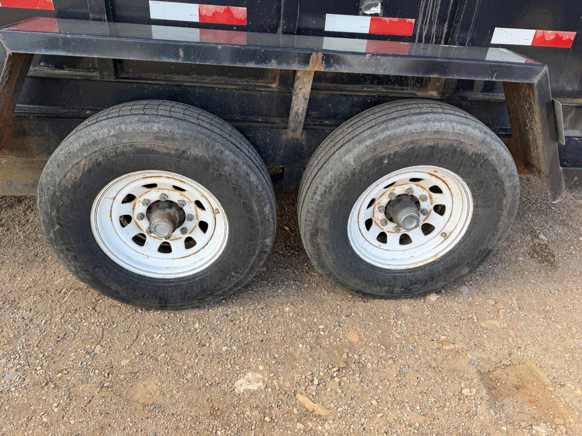 Used 2008 C&B 14’ t/a GN Dump Trailer