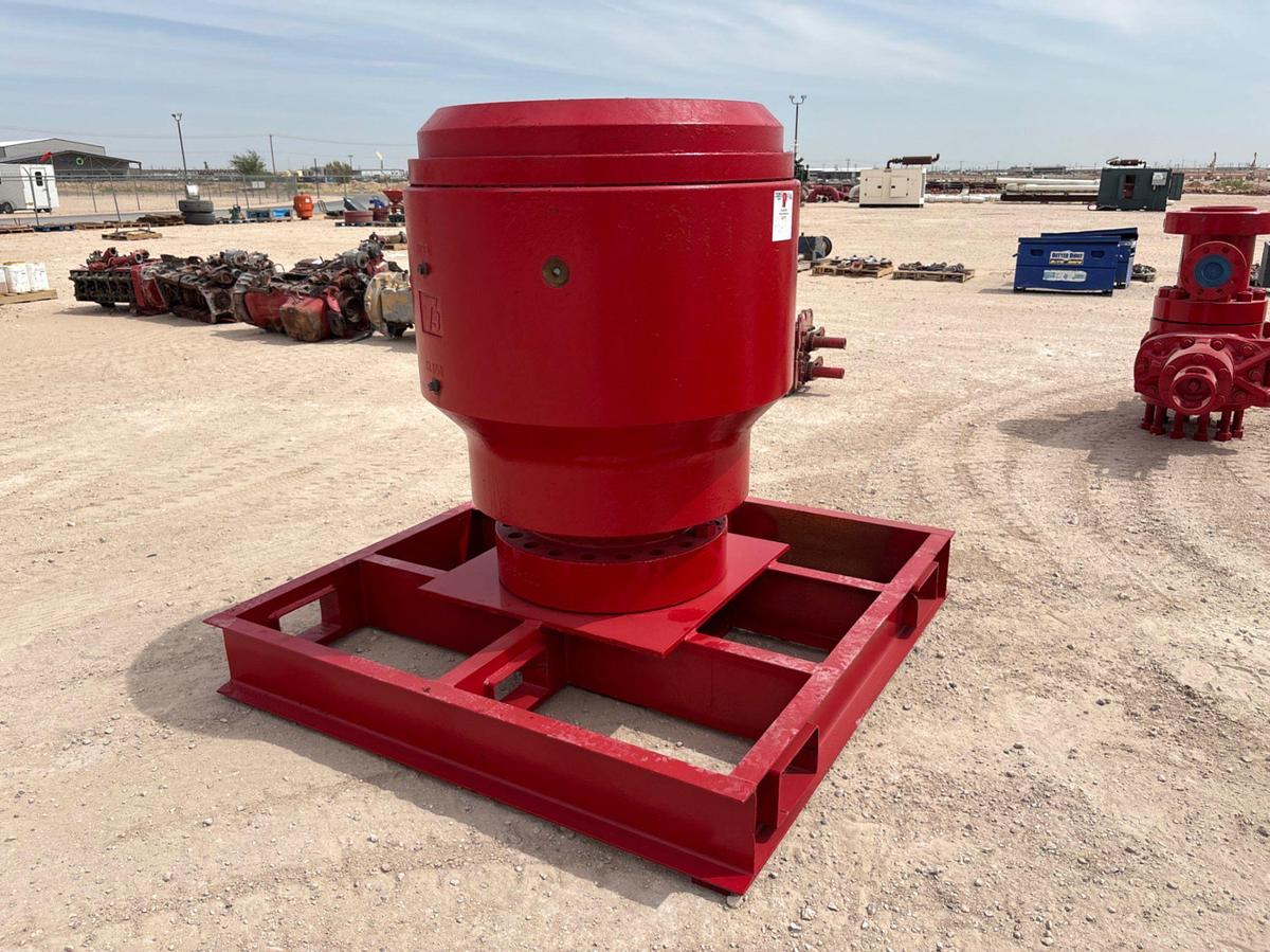 Used T3 13-5/8” annular bop w/ transport skid