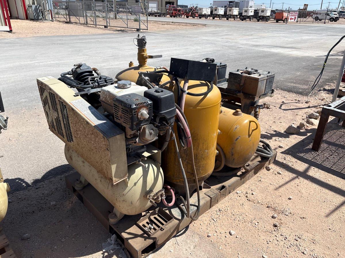 Used Sage oil vac pneumatic lube skid