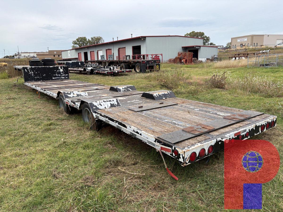 Used 2005 AZTEC TRAILERS 53’ X 102” T/A LOWBOY TRAILER