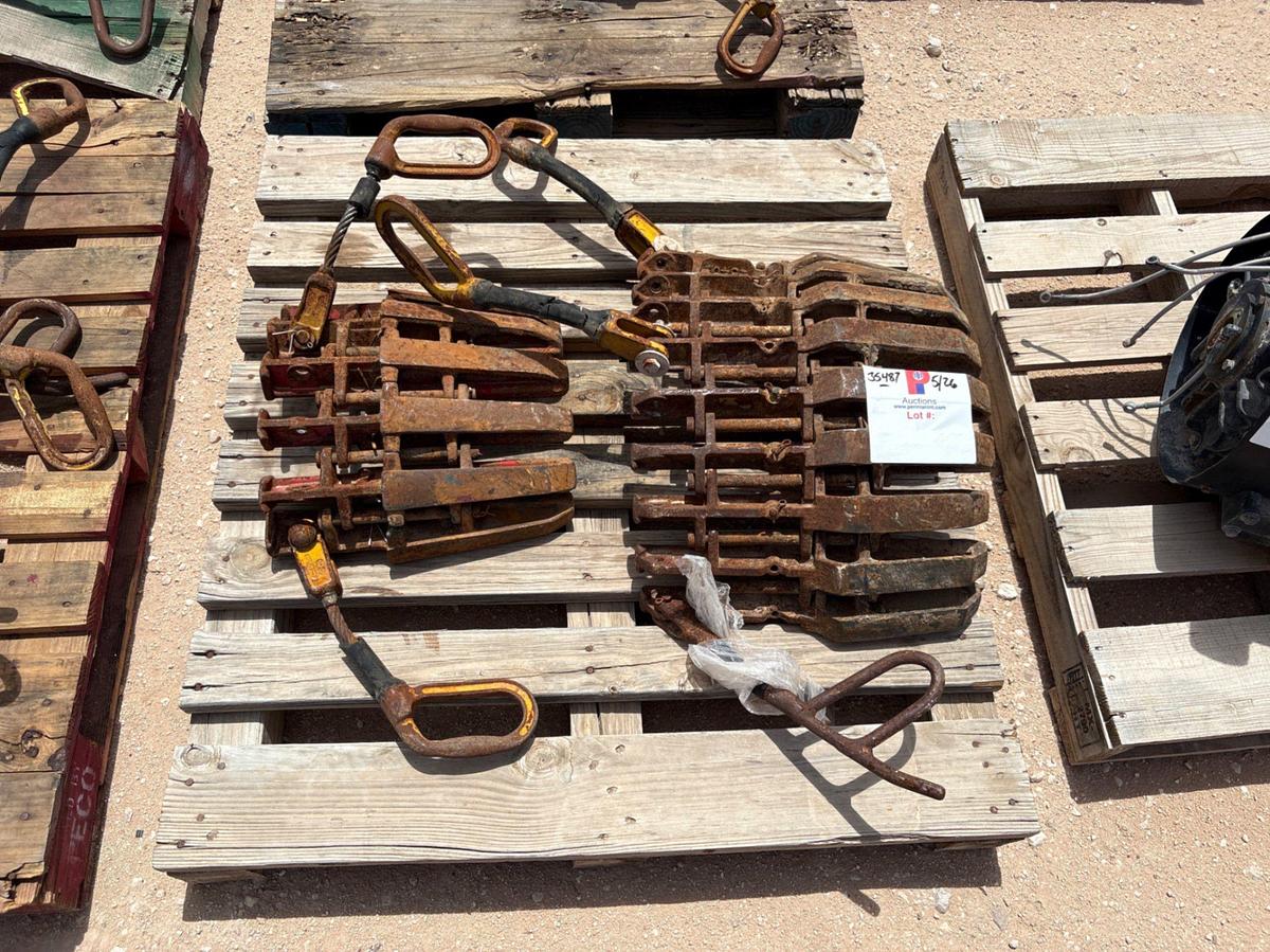 Used (2) 6-segment & 10-segment DC slips