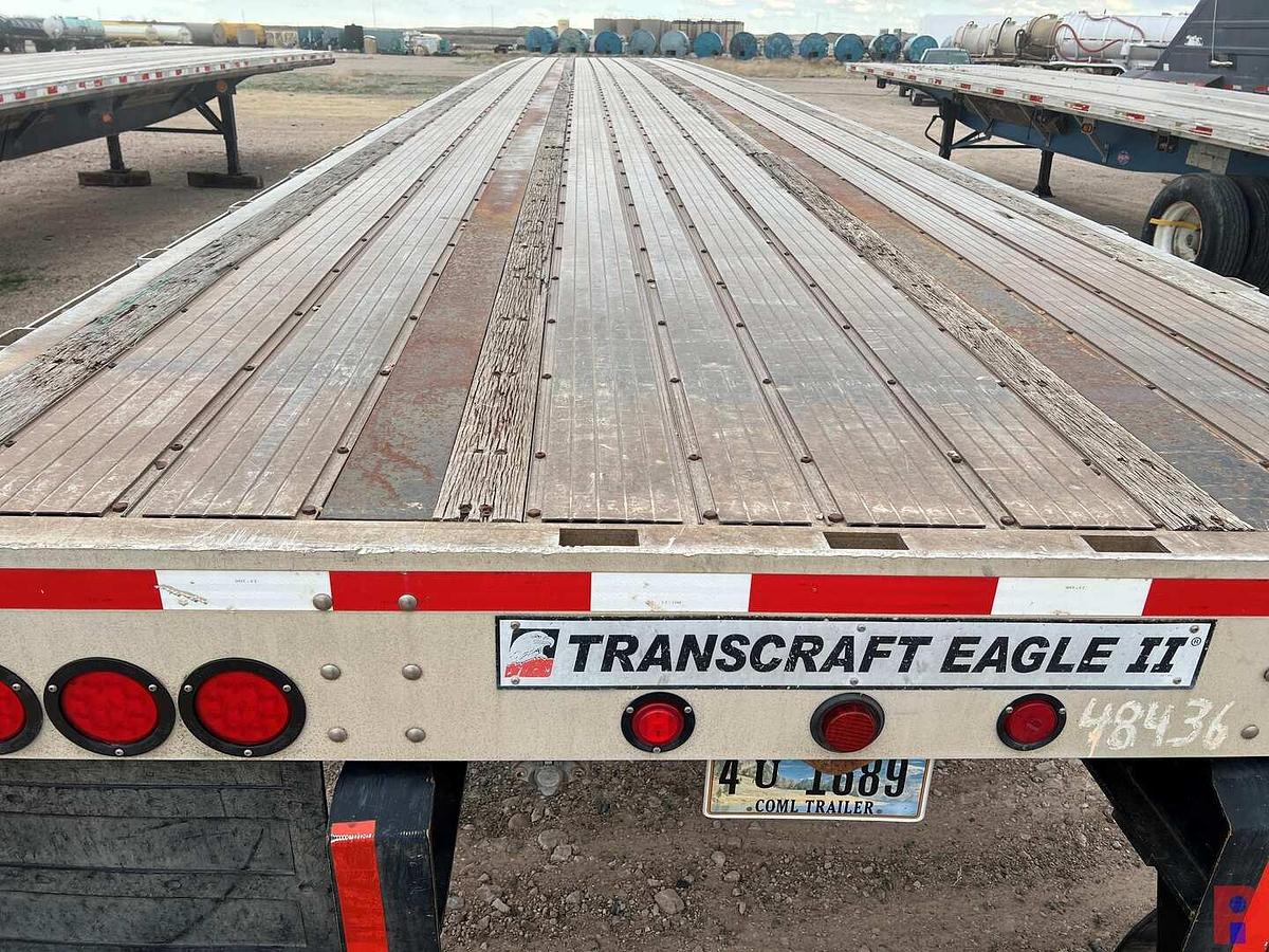 Used 2011 TRANSCRAFT 53’ X 102” T/A FLATBED TRAILER