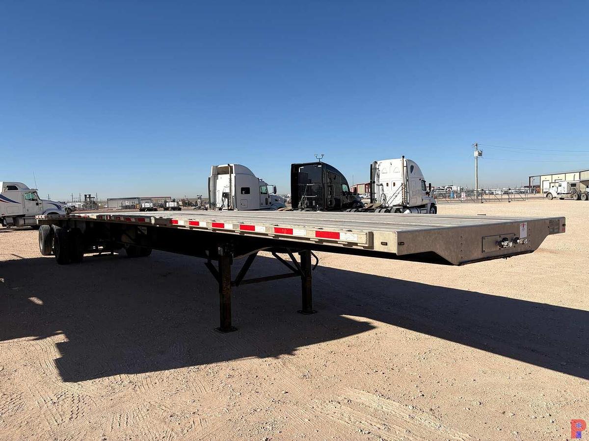 Used 2015 TRANSCRAFT EAGLE II 53’ X 102” T/A FLATBED TRAILER