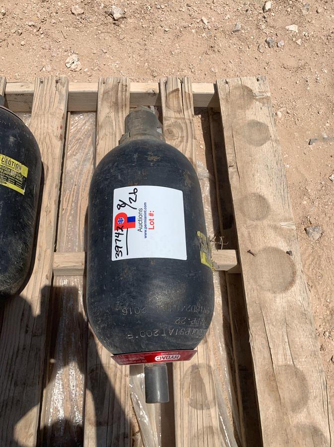 Used (2) 3600 PSI Accumulator BOP Bottles