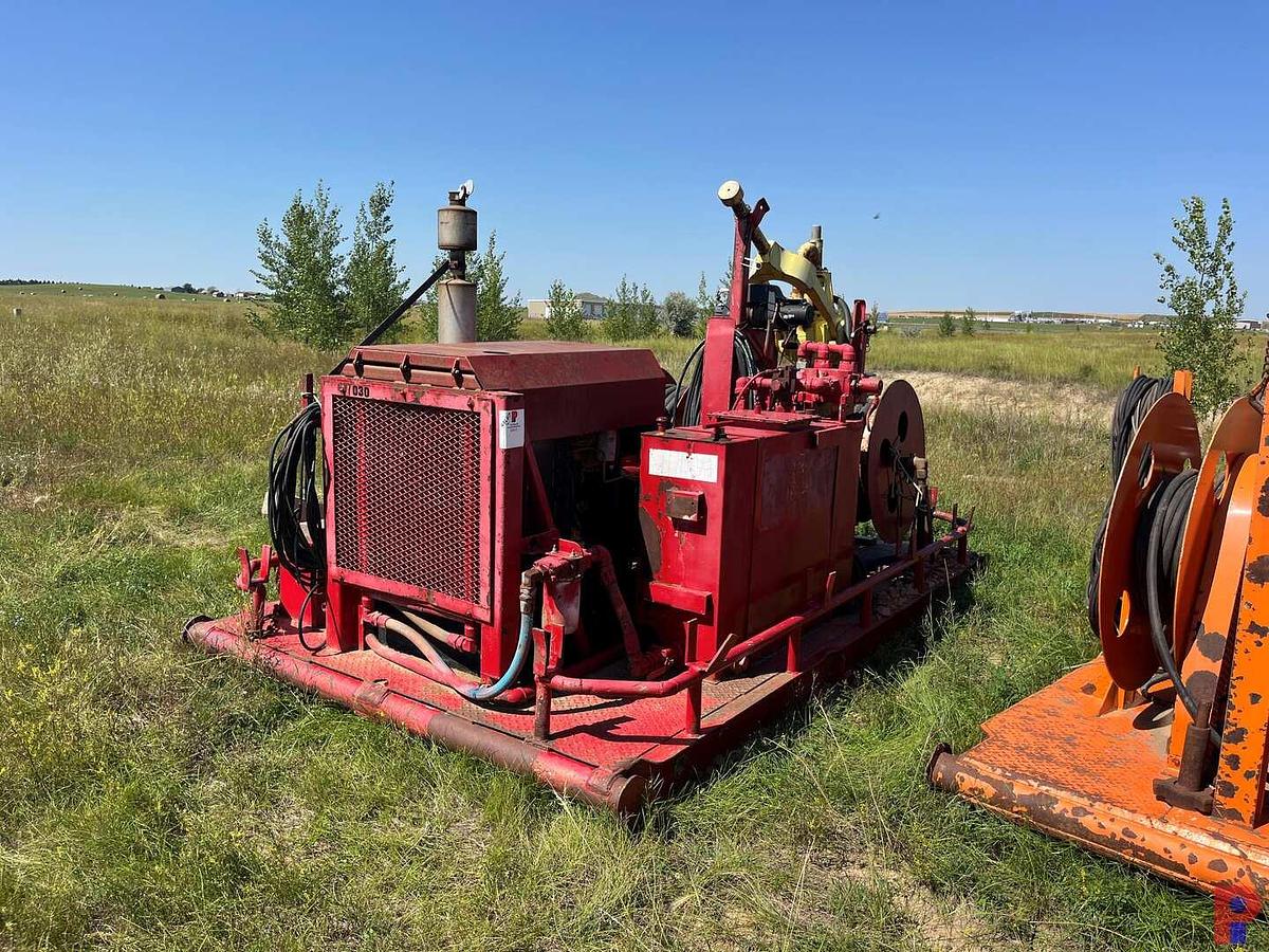Used BOWEN 80 TON 2.5 POWER SWIVEL P/B CATERPILLAR C4.4, SKIDDED