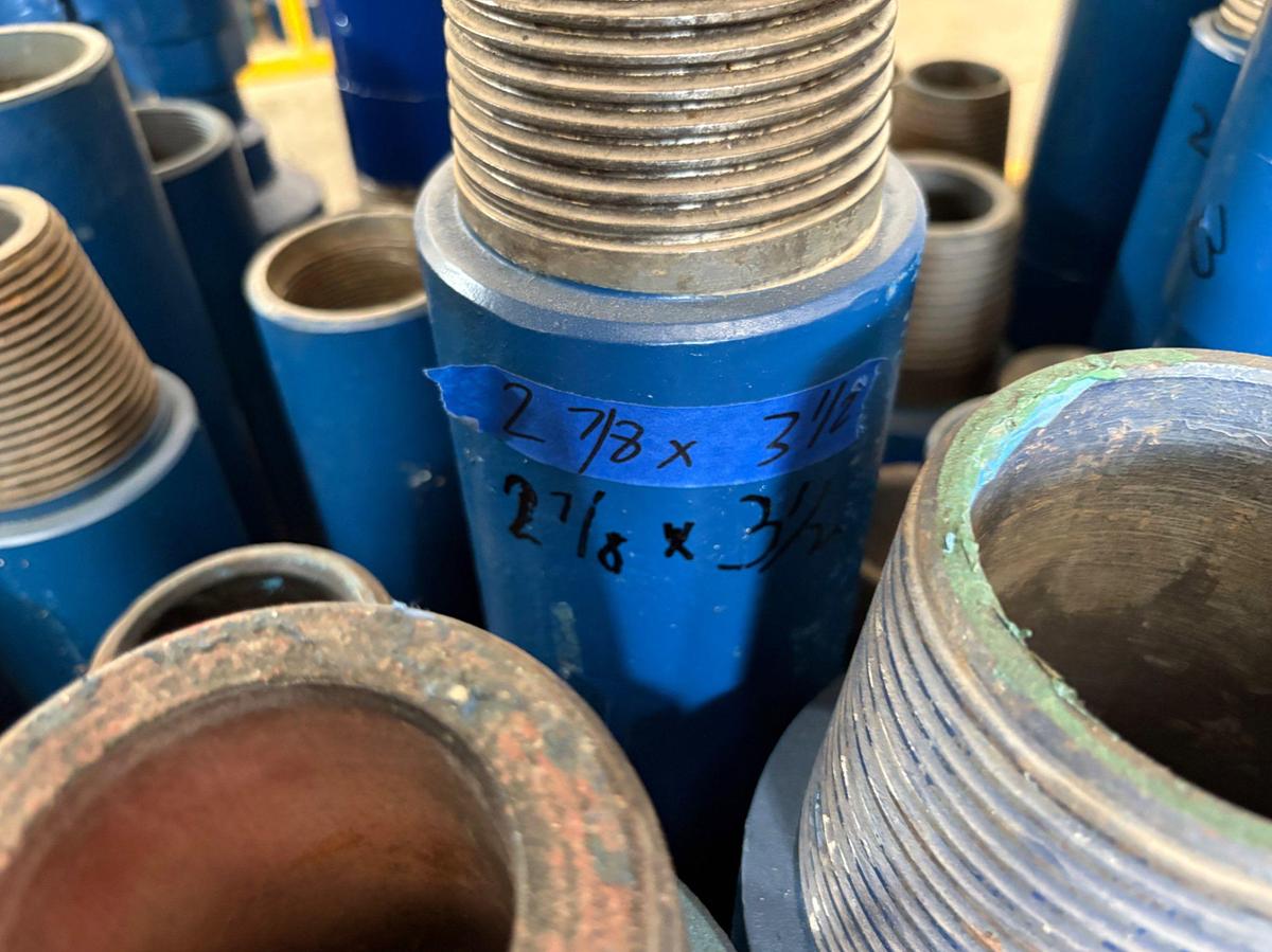 Used (55) assorted x-over subs