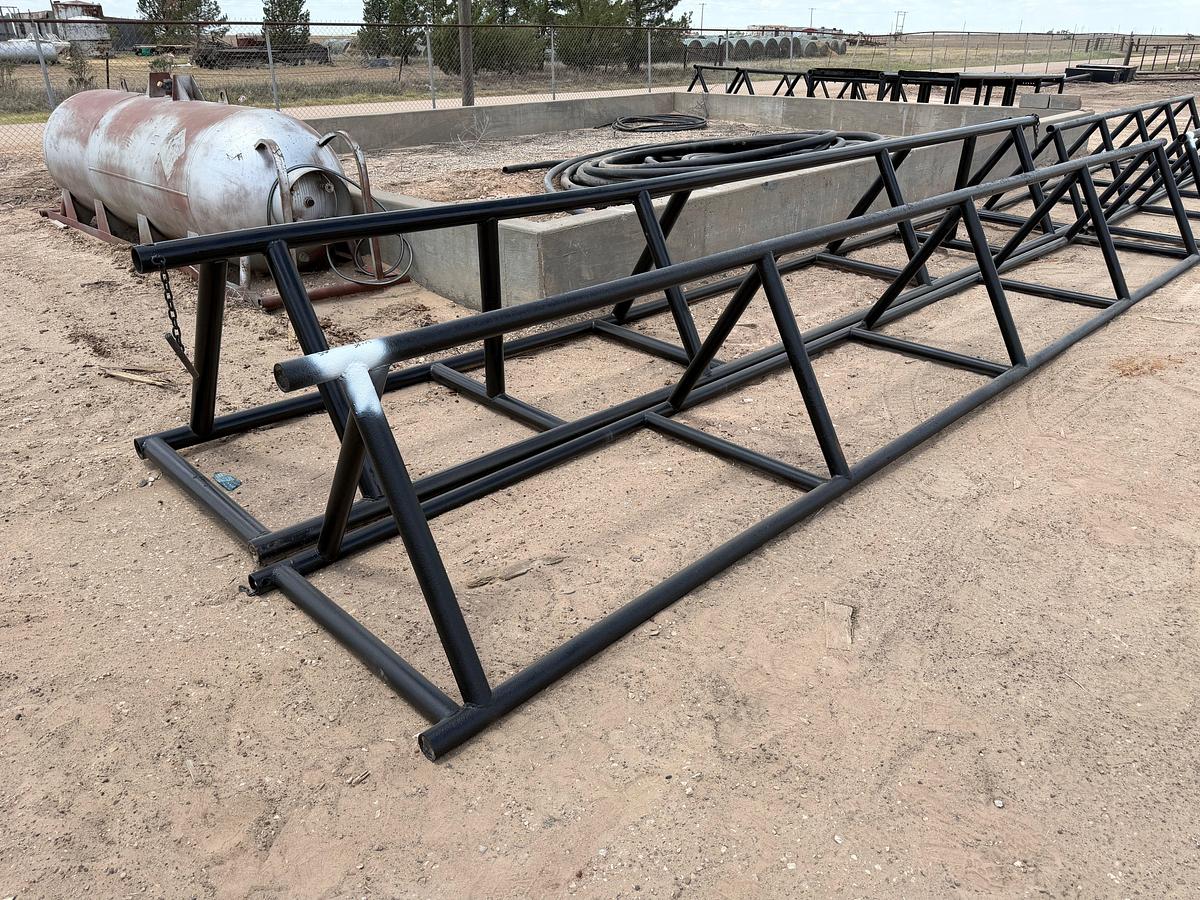 Used (2) Triangle Pipe Racks