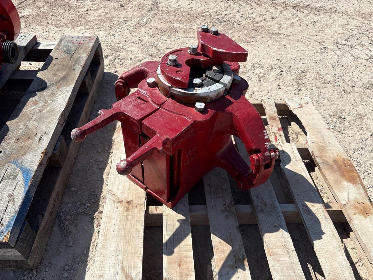 Used Forum 150-ton slip type elevator dressed f/ 2-3/8”