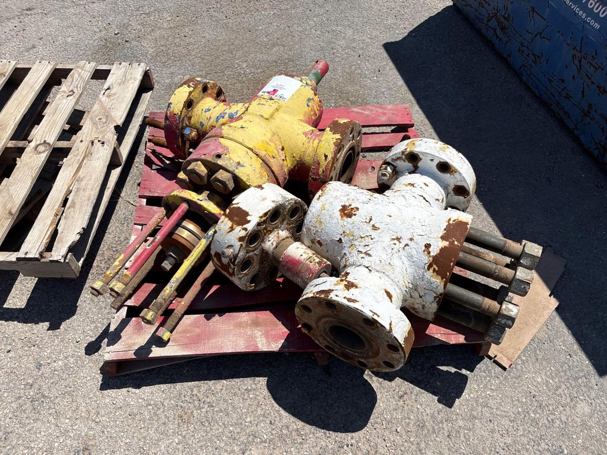 Used (2) 4-1/16” 10k gate valves