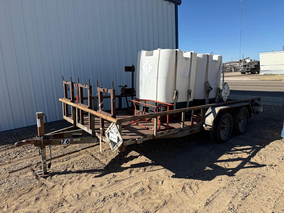 Used 2006 MAXEY TRAILERS 16' X 7' T/A BUMPER PULL UTILITY TRAILER