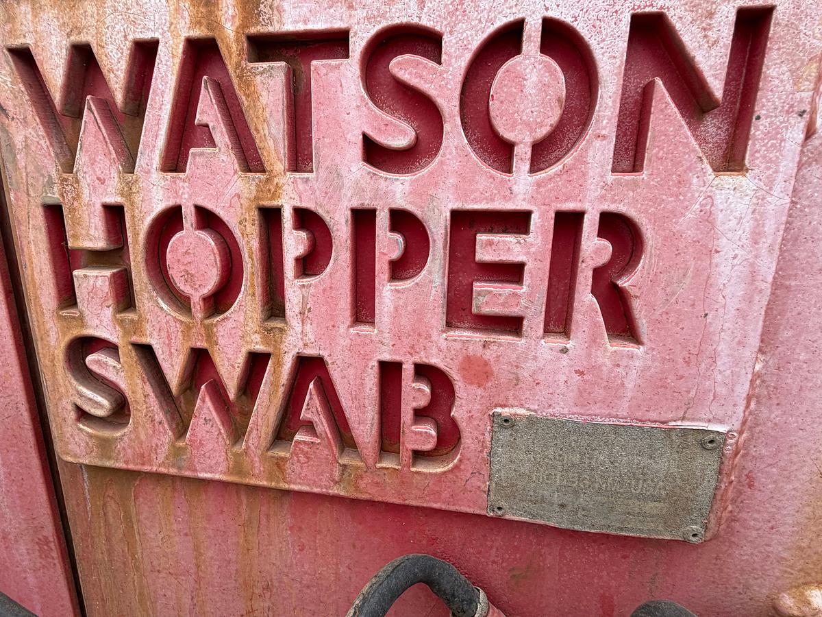 Used WATSON HOPPER SWAB RIG MTD. ON 2007 INTERNATIONAL TRUCK