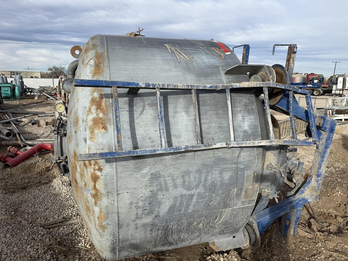 Used 330 CF DRY BULK CEMENT POD (HALF FULL OF TYPE G)