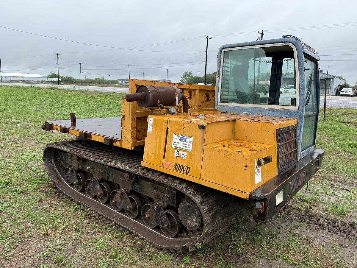 Used 2012 MOROOKA MVT-800VD RUBBER TRACK CRAWLER CARRIER