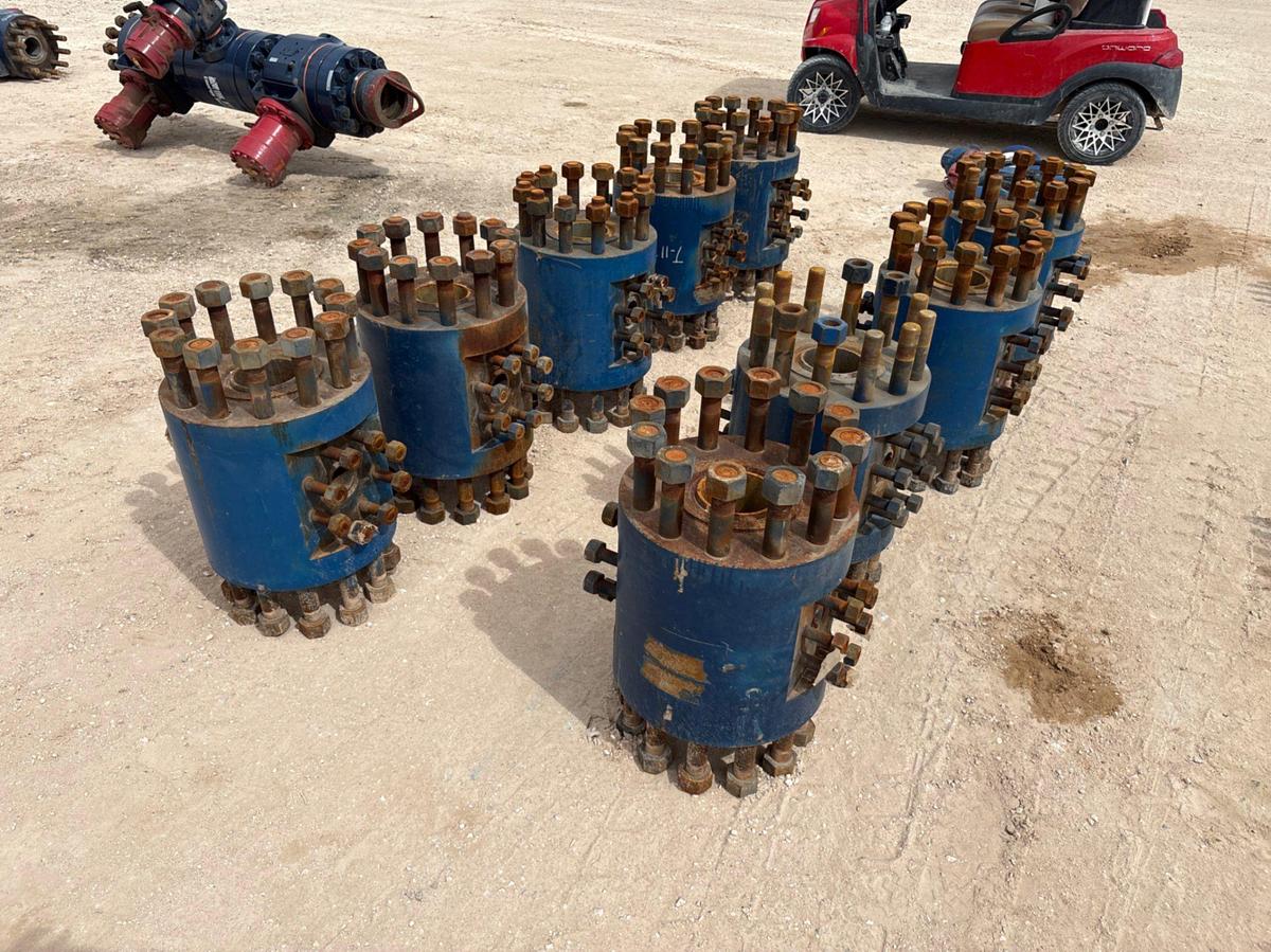 Used (9x$) 5” x 2-1/2” 15k fluid crosses