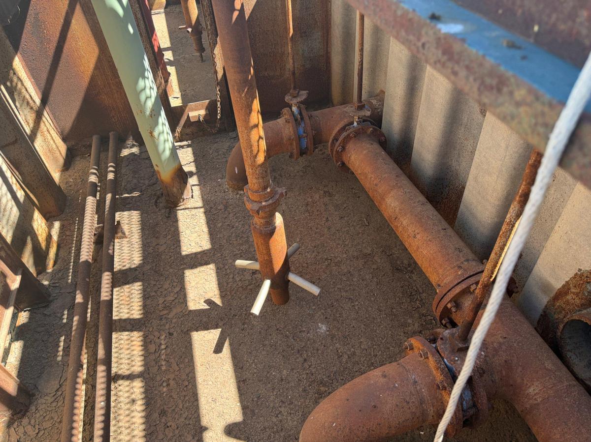 Used 400 BBL Drilling Rig 3 Compartment Mud Tank