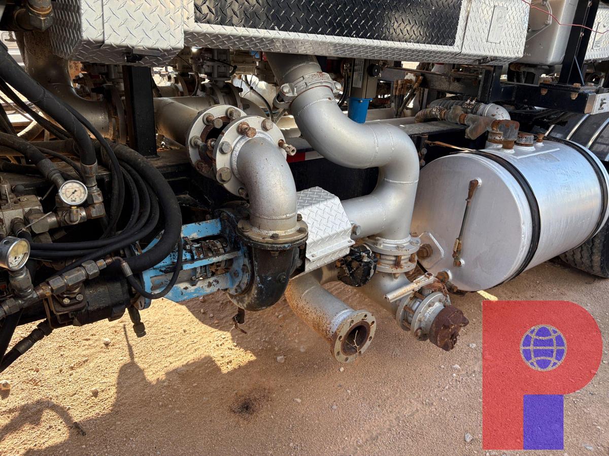 Used 2012 CRYOGENIC VESSEL ALTERNATIVES 3-AXLE 15K 2,000 HP DOUBLE PUMPER TRAILER