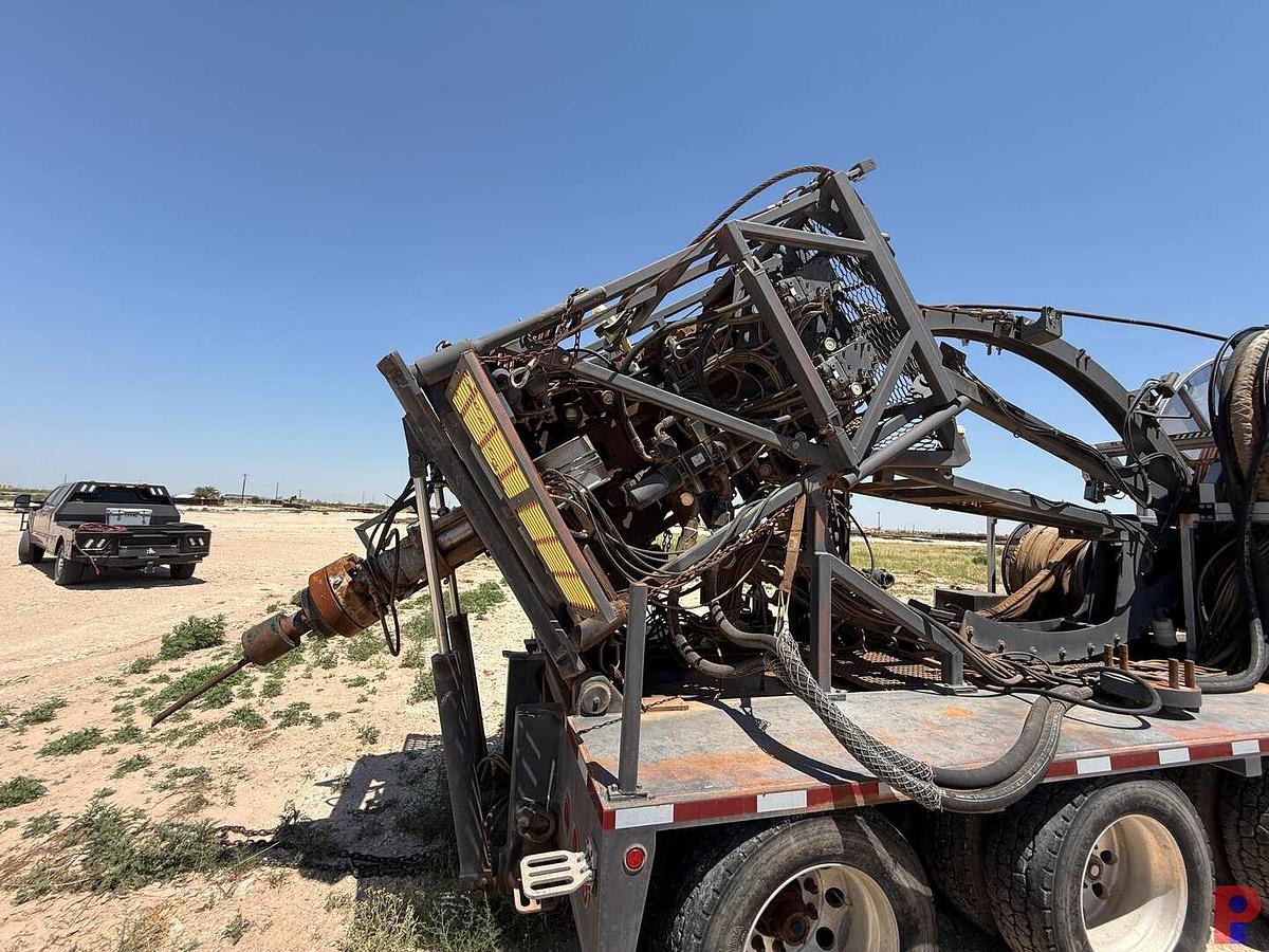 Used 2012 TOTAL EQUIPMENT AND SERVICE 15K 1-1/4” 4-AXLE COIL TUBING  TRAILER