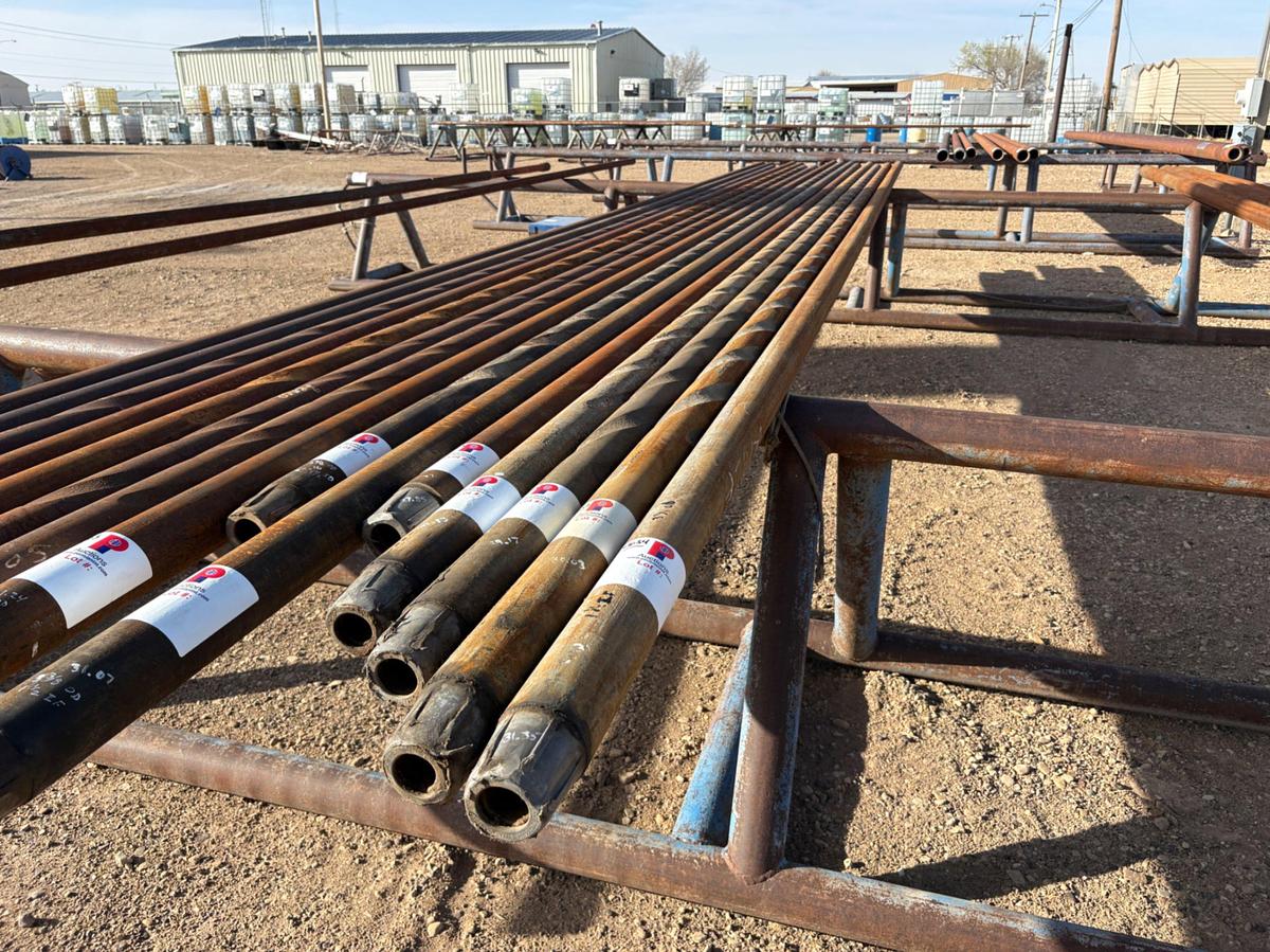 Used 3-3/8”OD X 1-1/2”ID X 31.35’L SLICK DRILL COLLAR W/ 2-3/8IF CONNECTIONS