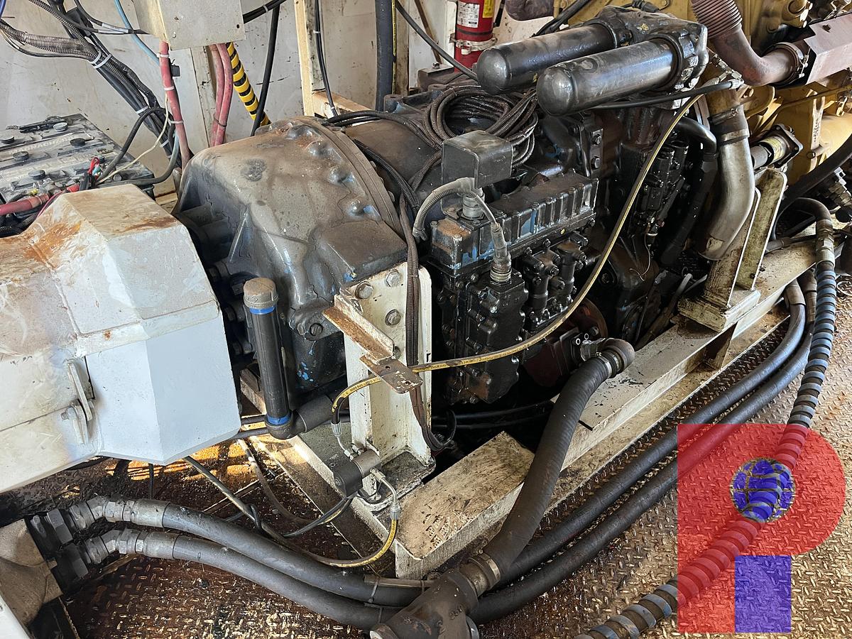 Used Kerr QWS 1,000HP Quintaplex Well Service Pump P/B: CAT C-32 Diesel Engine