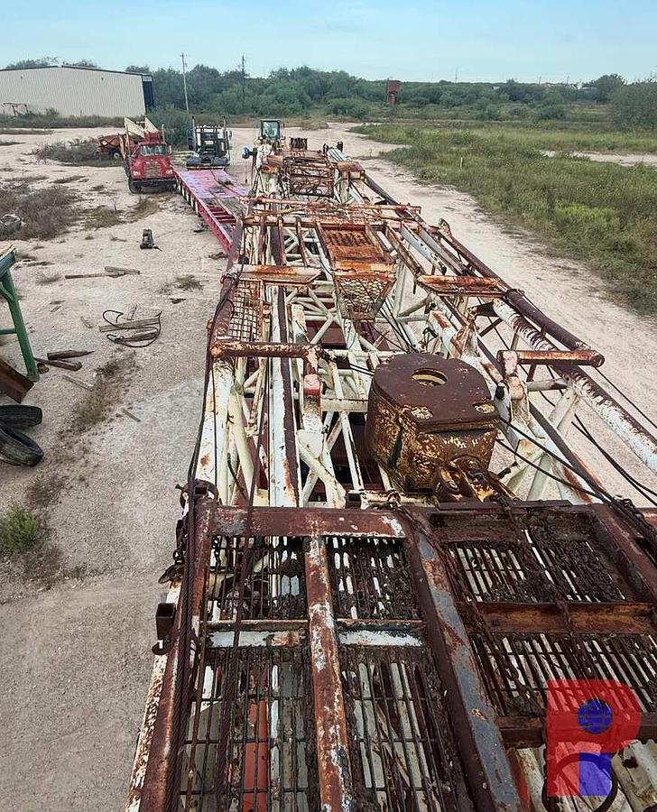 Used Franks 1287-160 DD 5 AXLE WELL SERVICE RIG