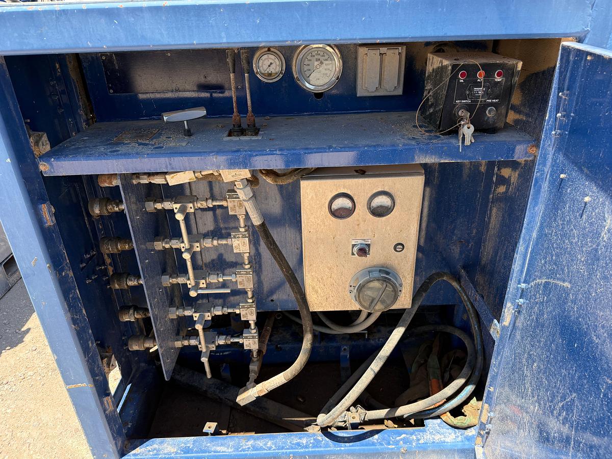 Used SELF CONTAINED 20K WP GREASE INJECTION UNIT COMBO P/B 8.4-KW ISUZU DIESEL GENERATOR