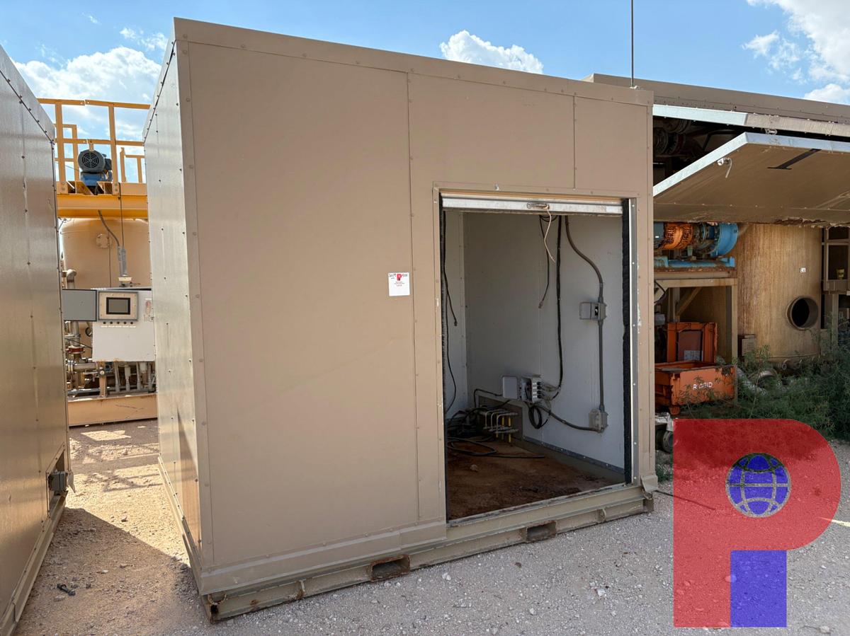 Used 10’L X 8’4”W X 9’8”H CHEM SHED
