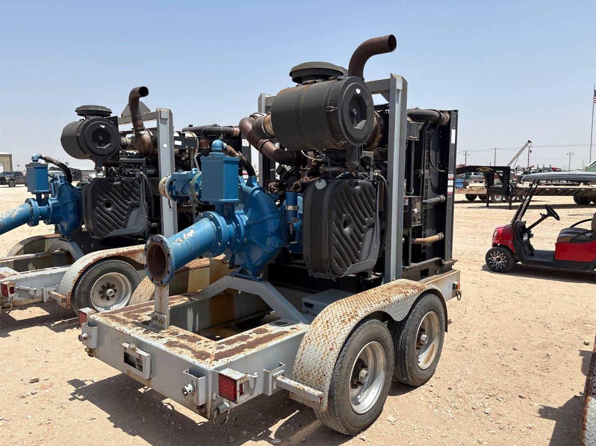 Used 2019 RWN PUMP & FABRICATION  PIONEER 6 X 8 WATER TRANSFER PUMP TRAILER