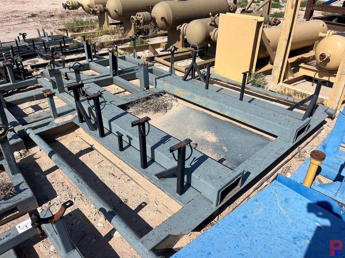Used (8) PLUG VALVE MANIFOLD SKIDS