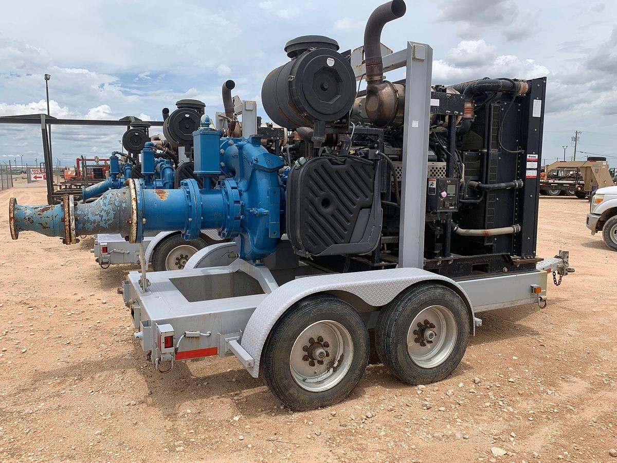 Used 2019 RWN PUMP & FABRICATION  PIONEER VS-12 X 8 X 22 WATER TRANSFER PUMP TRAILER